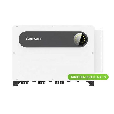 110kw Growatt Max 110KTL3-X2 LV ネットワーク上の太陽光インバーターとWIFI/RS485通信