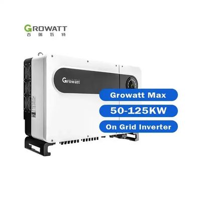 グロワット MAX 100-125KTL3-X LV 三相インバーター 84KG 出力タイプとWiFi接続