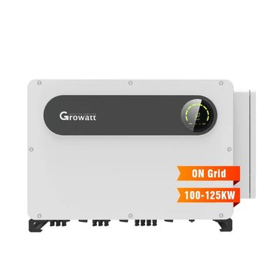 最大DC電圧 1100V グロワット MAX 100-125KTL3-X LV WiFi付き 3相オングリッドインバーター