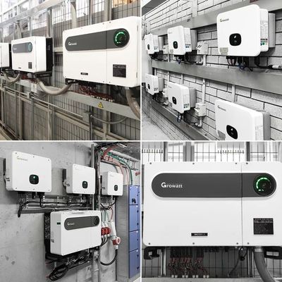 最大DC電圧 1100V グロワット MAX 100-125KTL3-X LV WiFi付き 3相オングリッドインバーター