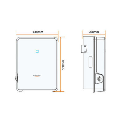 Sungrow SG10/12/15/17/20 KW 軽量設計のグリッド3相太陽光インバーター