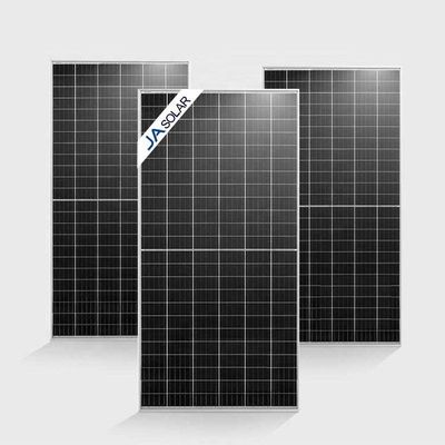 610W JA モノ MBB 半セル N型 双面型 双面型 玻璃 PV モジュール 太陽光パネル 4mm 2 IEC