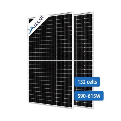 JA ソーラーシステムプレート モノパネル 590W 595W 600W 605W 610W 615W 22.80% パネル効率