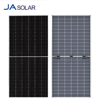 JA ソーラーパネル 590w 595w 600w 605w 610w 615w ダブルガラス N型 双面型モノモジュール