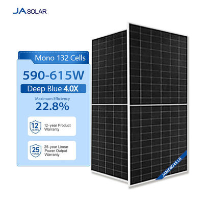 パネルの寸法 2382mmx1134mmx30mm JA 太陽光パネル 610w JAM66D45 ヨーロッパ向け