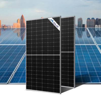 JA SOLAR 効率 双面太陽光パネル 双面ガラスと半細胞MBB技術