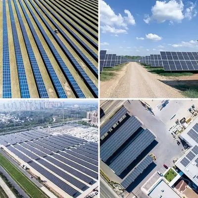 JA SOLAR 効率 双面太陽光パネル 双面ガラスと半細胞MBB技術