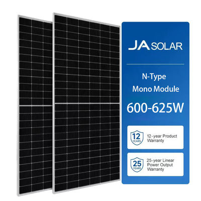 JAソーラーディープブルー 4.0 16BB N型太陽電池パネル 双面型 630W 625W 620W 615W 610W