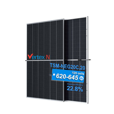 トリーナ ソーラーパネル ヴェルテックス N 620W 625W 630W N型 I トップコン 双面双ガラス 645W