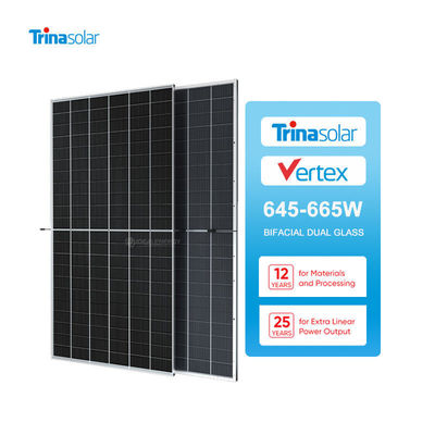 700W Tsm-Neg21C.20 太陽光発電システム用二面ガラスPvモジュール太陽光パネル