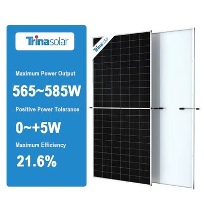 トリーナ・ヴェルテックス 双面太陽光パネル 565W 570W 575W 580W 585W 670W  PERC 太陽光モジュール