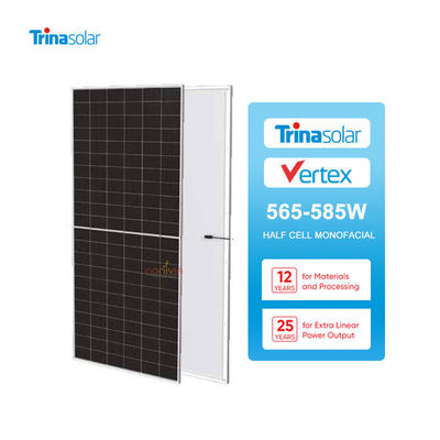 トリーナ・ヴェルテックス TSM-DE19R 565W-585W 太陽光発電システムケーブル用太陽光パネル 4.0mm2