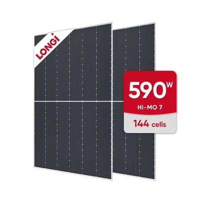 ロンギ・ヒモ7 550w 太陽光パネル IP68 格付けのジャンクションボックスとA級太陽電池