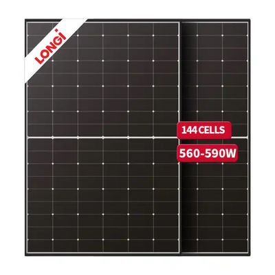 22.5% パネルの効率 LONGi Hi-Mo 7 太陽電池パネル 580w 最適性能の鍵