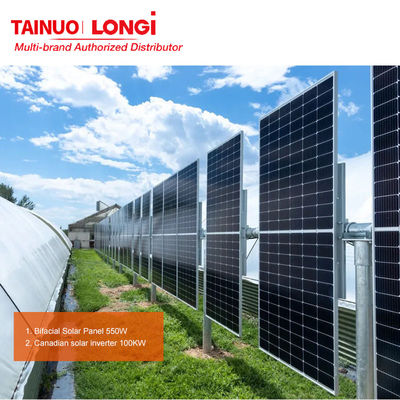22.5% パネルの効率 LONGi Hi-Mo 7 太陽電池パネル 580w 最適性能の鍵