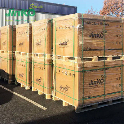 23.20% パネルの効率 Jinko N型 半電池型 双面太陽光パネル