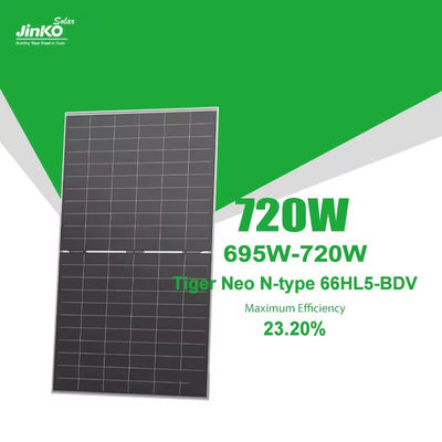 プロモーション 光伏システム用 550W 双面型 N型 モノソーラーパネル