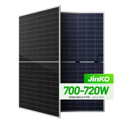 汎用的な太陽光アプリケーションのためのリアルジンコ700W双面型ダブルガラスソーラーパネル