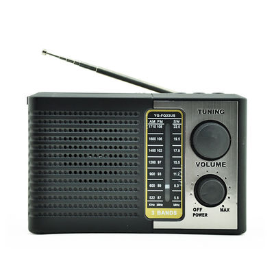 多機能充電可能な太陽光発電のラジオ AM FM ラジオ 音楽 LED タッチ付き