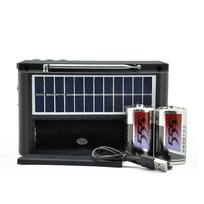 屋外太陽光多機能ラジオ AM FM SW Usb ラジオ 明るいタッチBTスピーカーとLEDライト
