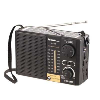 屋外太陽光多機能ラジオ AM FM SW Usb ラジオ 明るいタッチBTスピーカーとLEDライト