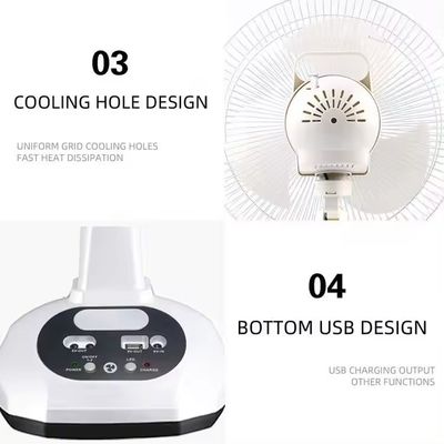 テーブルファン 充電可能 ソーラーパネル エネルギー 太陽光発電扇風機 ランタン キャンプ用 LEDライト 太陽光扇風機