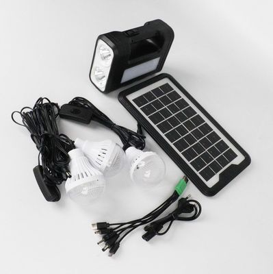 太陽電池発電所発電灯具 キット 太陽光家庭照明システム