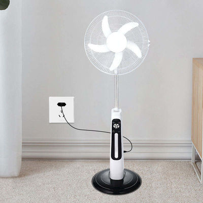 カスタマイズされた 16/18 インチ 太陽電池充電式 スタンドファン 20W/30W 5 刃