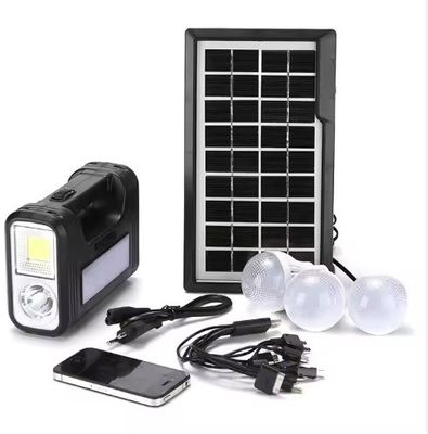 4500mAh バッテリー 太陽電池 携帯型 LED ランプ 懐中電灯 太陽電池 手持ちのスポットライト 緊急用ライト