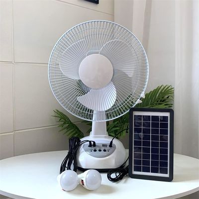 最安値 多機能高速電動テーブルファン 携帯太陽光扇 USBソーラーパネルとライトテーブルファン