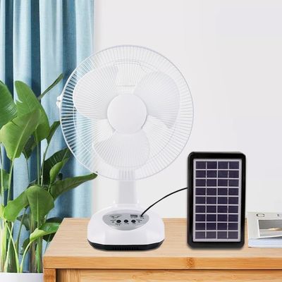 最安値 多機能高速電動テーブルファン 携帯太陽光扇 USBソーラーパネルとライトテーブルファン