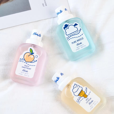 50ml Lovely Women's Perfume Spray Long Lasting Herben Fruit Plant Light Fragrance Natural Fruit Student Perfume