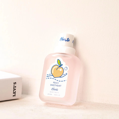 50ml キッズ ミニ 永続的な軽い香水 学生のための体噴霧香水 ベビーベア 桃の少女 ミニ香水 オリジナル